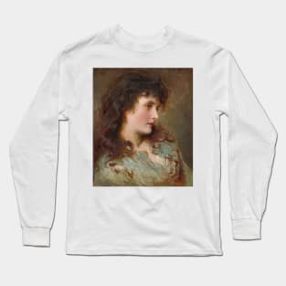 Maud Muller by George Elgar Hicks Long Sleeve T-Shirt